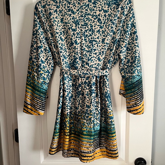 Multicolor Patterned Mini Dress - Picture 2 of 7